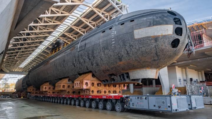 Подводная лодка АПЛ К-3 «Ленинский комсомол» заведена в музей военно-морской славы